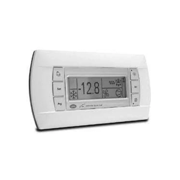 Carel MCH200TW00 Fernbedienterminal LCD, weißes Gehäuse