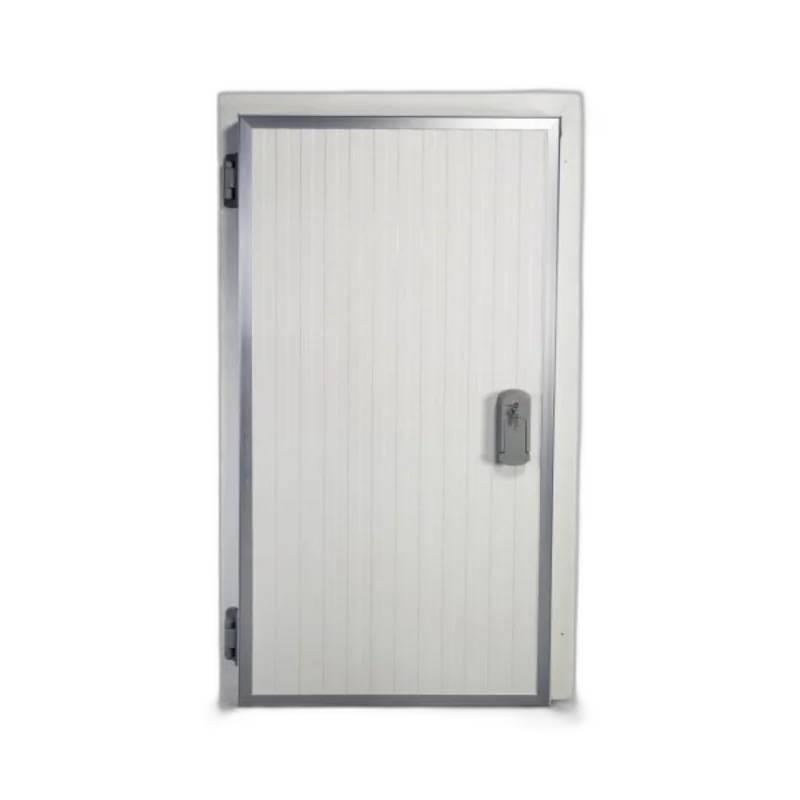 DRC Beheizte Pendeltuer Kuehlraumtuer 180×80 cm (mit Heizung + Schwelle)