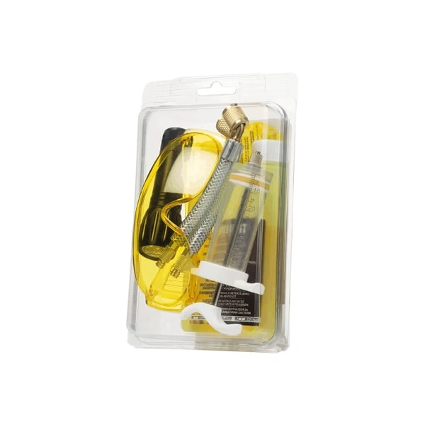 Errecom RK1235.01 Brillant Lecksuchmittel (Set Brille+Lampe+Flüssigkeit)