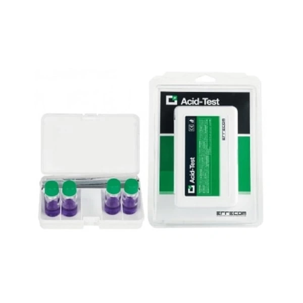 Errecom RK1349 Säuretest Set 4-teilig – für Polyolester- und Mineralöl