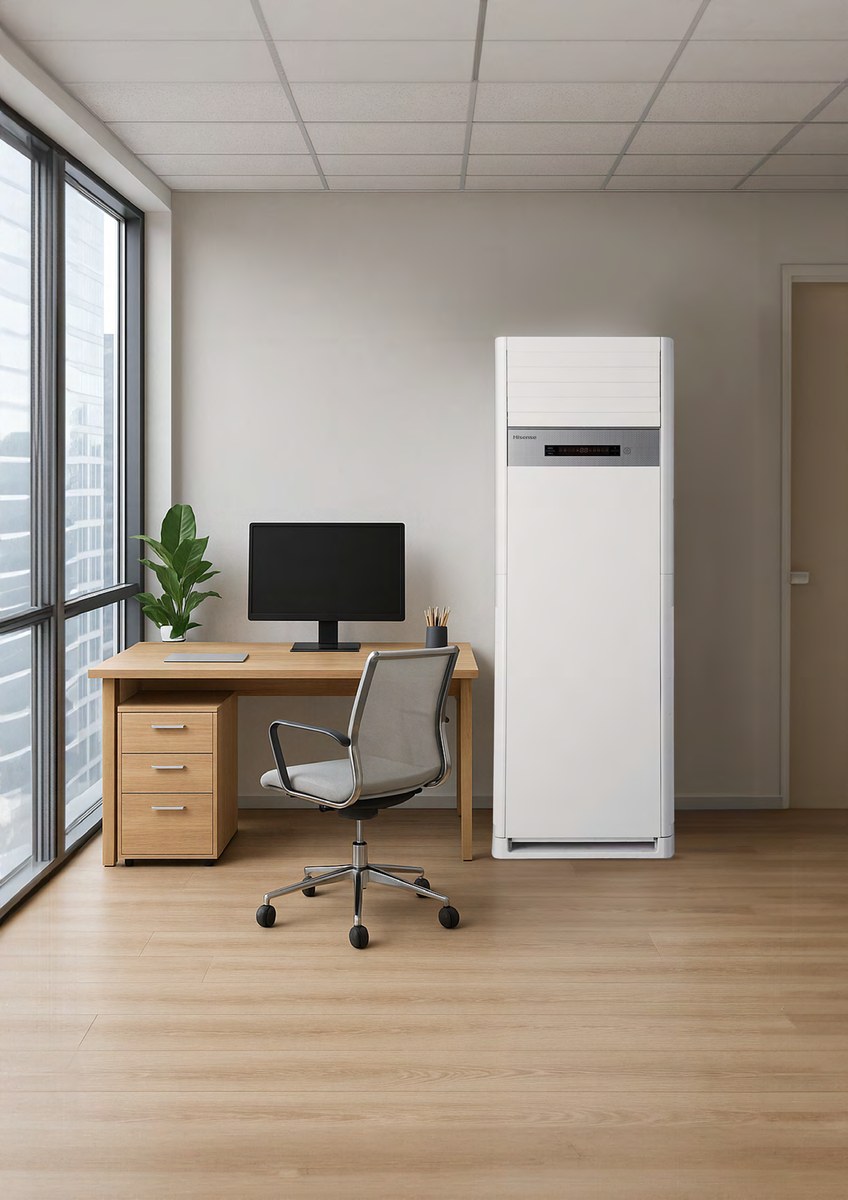Hisense AUF140 Standklimagerät 13,5 kW – 1-phasig, R32