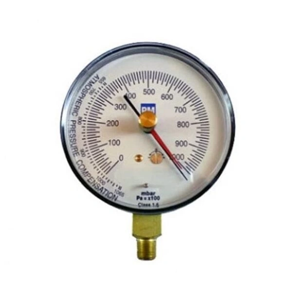 Pm Vakuummeter VG-80 0/1000 mm 201071 PM Vakuum Manometer