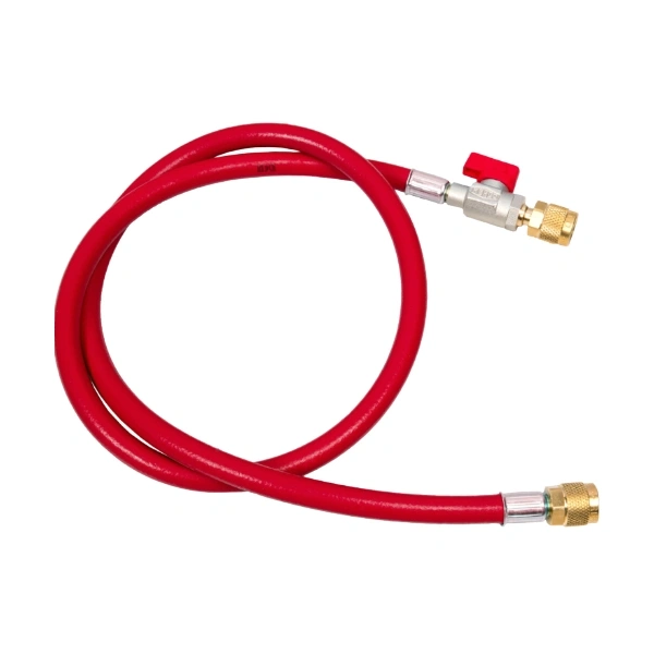 Refco CA-CL-72-R einfach Füll Schlauch 80 cm Kugel mit Ventil rot No:4492987