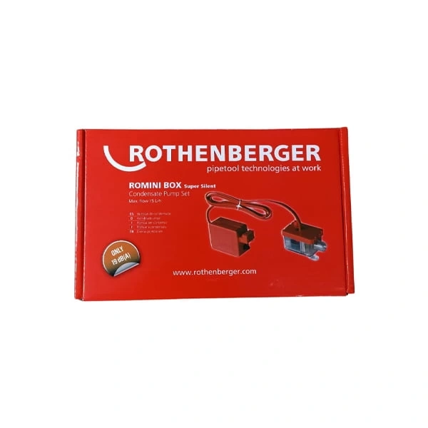 Rothenberger Romini Super Silent Kondensatpumpe (Wasserdurchfluss 15L/h vertikal Druck 12 MT) 1099902-B