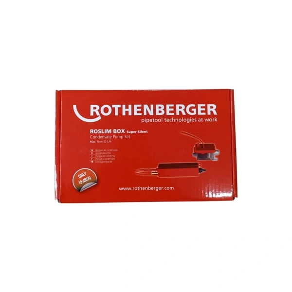 Rothenberger Roslim Box Super Silent Kondensatpumpe (Wasserdurchfluss 22L/h vertikal Druck 12 MT) 1099904