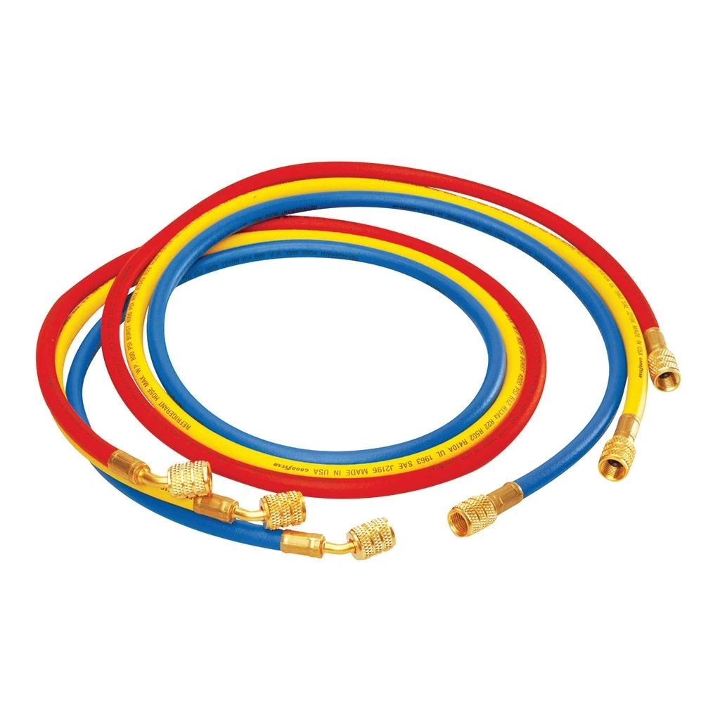 Rothenberger Standard 1/4 Manifold Schlauch Set einfach Code:1000050003