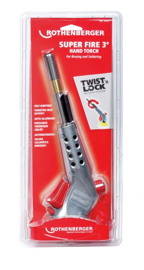 Rothenberger SUPER FIRE Hot Box 7/16 3 Lot Set Code:35436