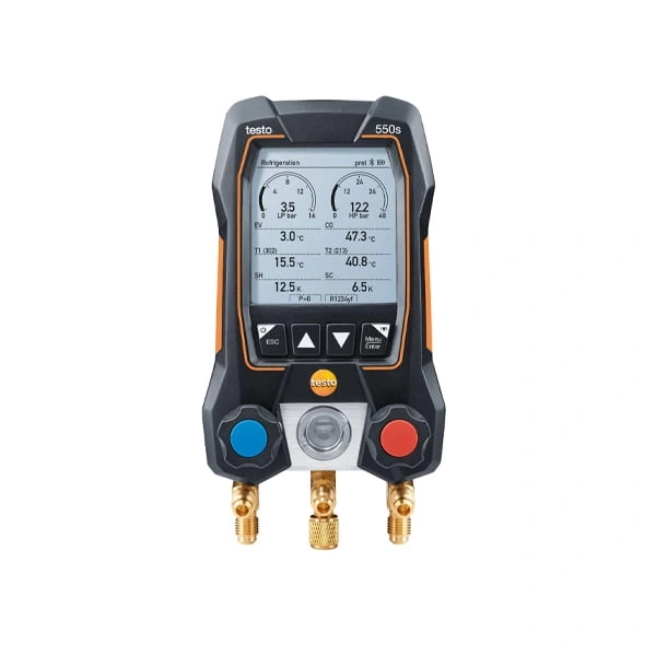 Testo 550S 0564-5502 Digital-Manifold (ohne Schläuche)