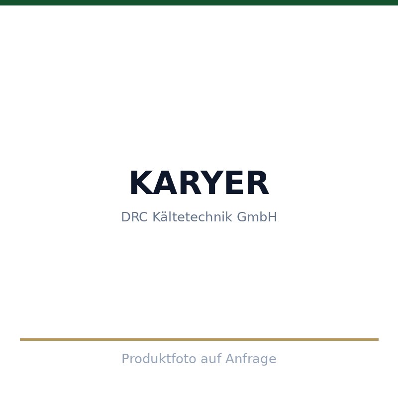 Karyer 20 M2 KTY-20 einzel Davlumbazli Verflüssiger